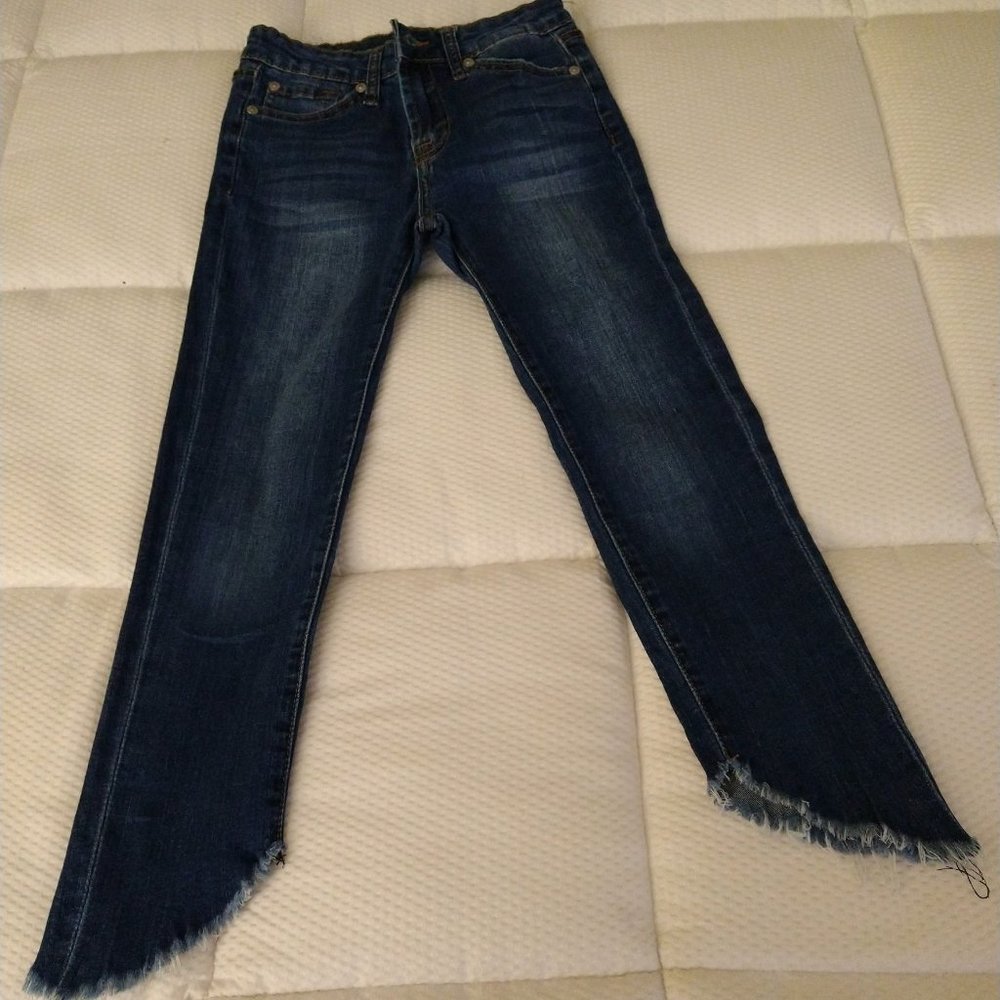 7 For All Mankind, size 10 skinny, Blue Denim